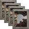 4 Pack Craig Frames Bauhaus 125 Barnwood Gray Picture Frame